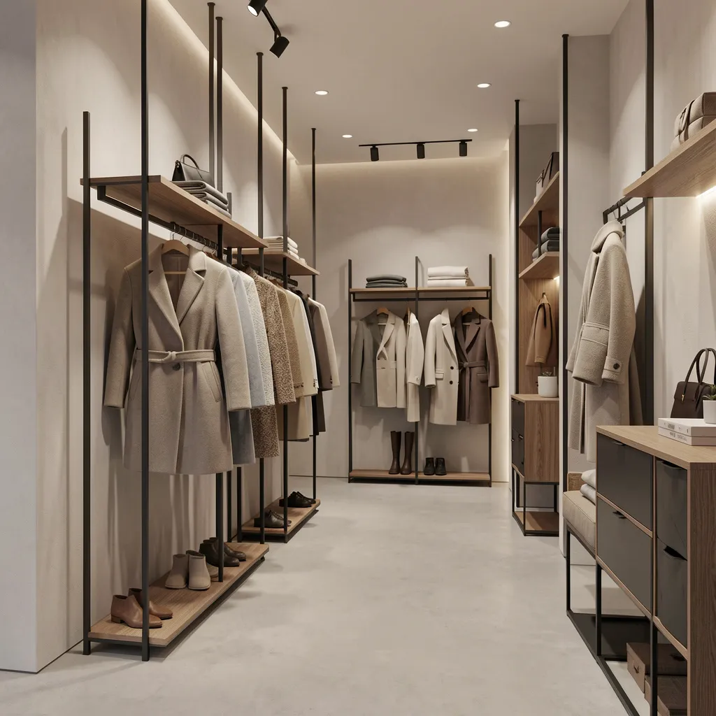 Walnut bench with under-seat storage