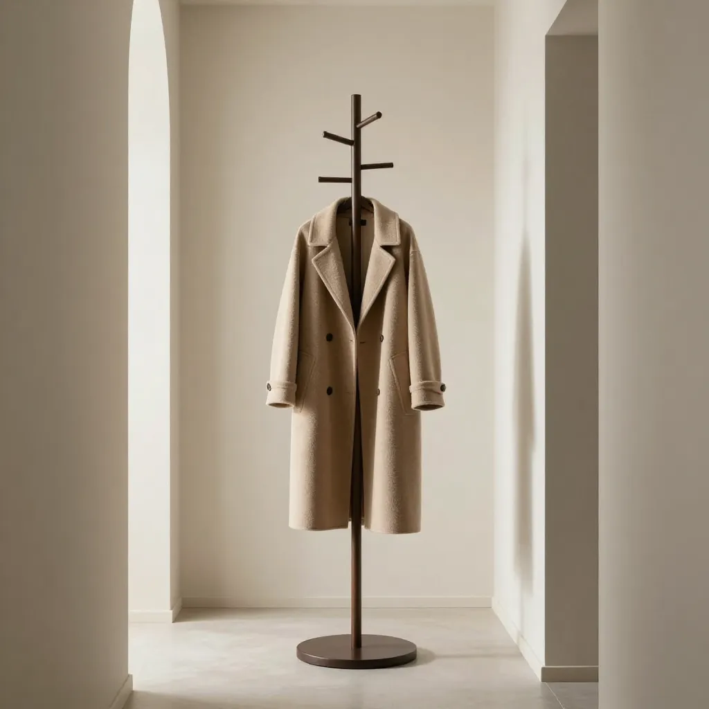 Matte brushed steel surface