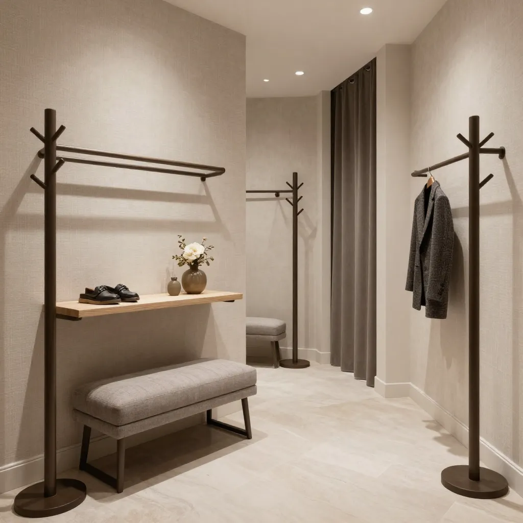 Elegant entryway arrangement